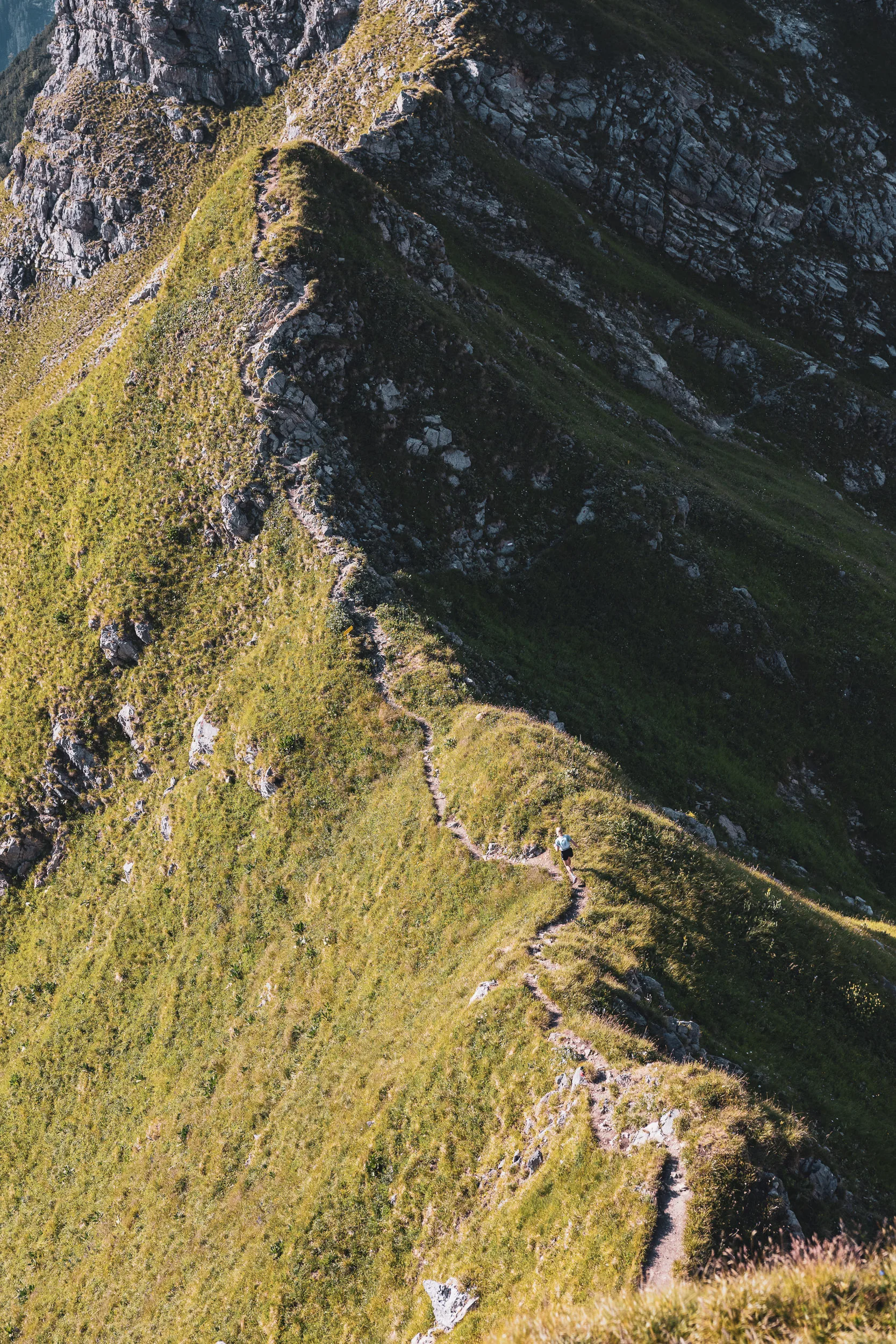 Gradweg in den Allgäuer Alpen